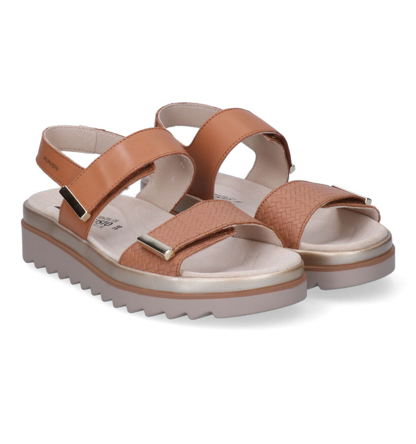 Mephisto Dominica Sandales avec talon compensé en Blanc pour femmes (354278)