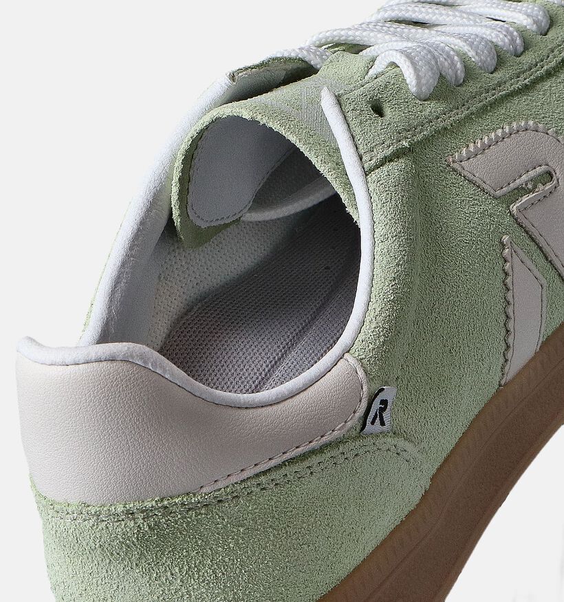 Rieker Groene Sneakers voor dames (354974) - geschikt voor steunzolen