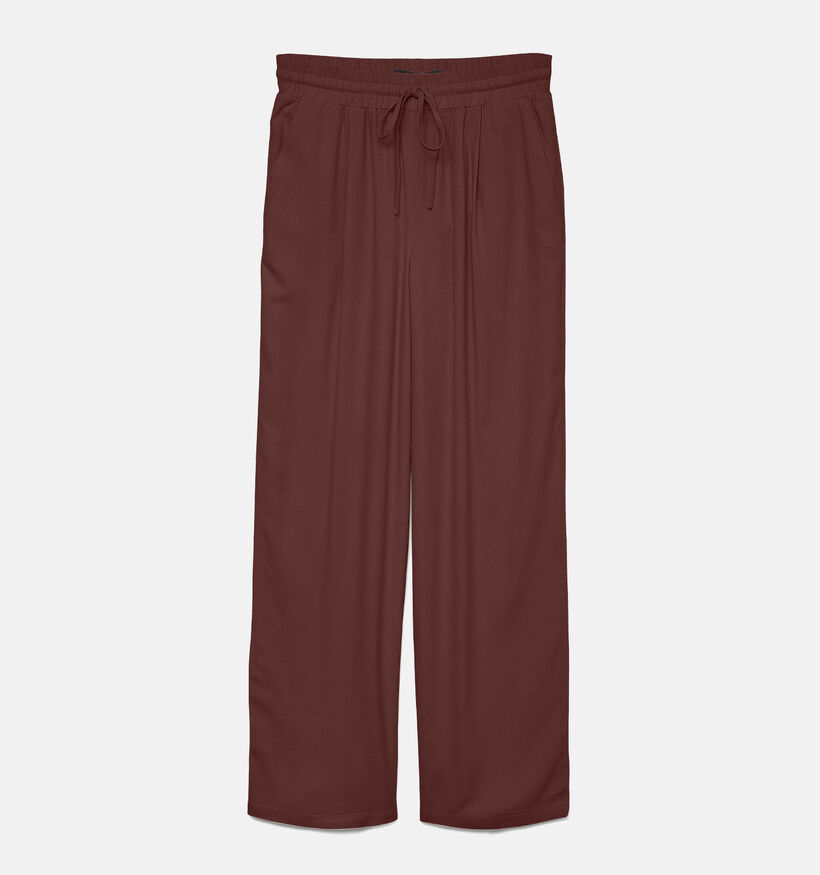 Vero Moda Jesmilo Pantalon en Bordeaux pour femmes (367163)