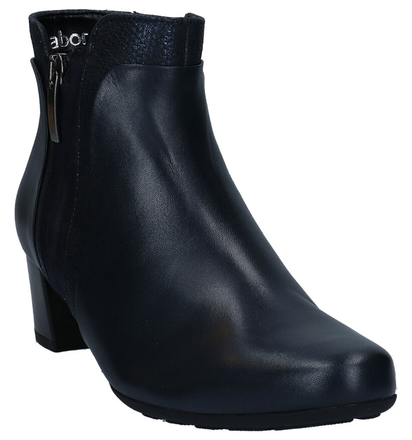 Gabor Bottines en Noir en cuir (282341)