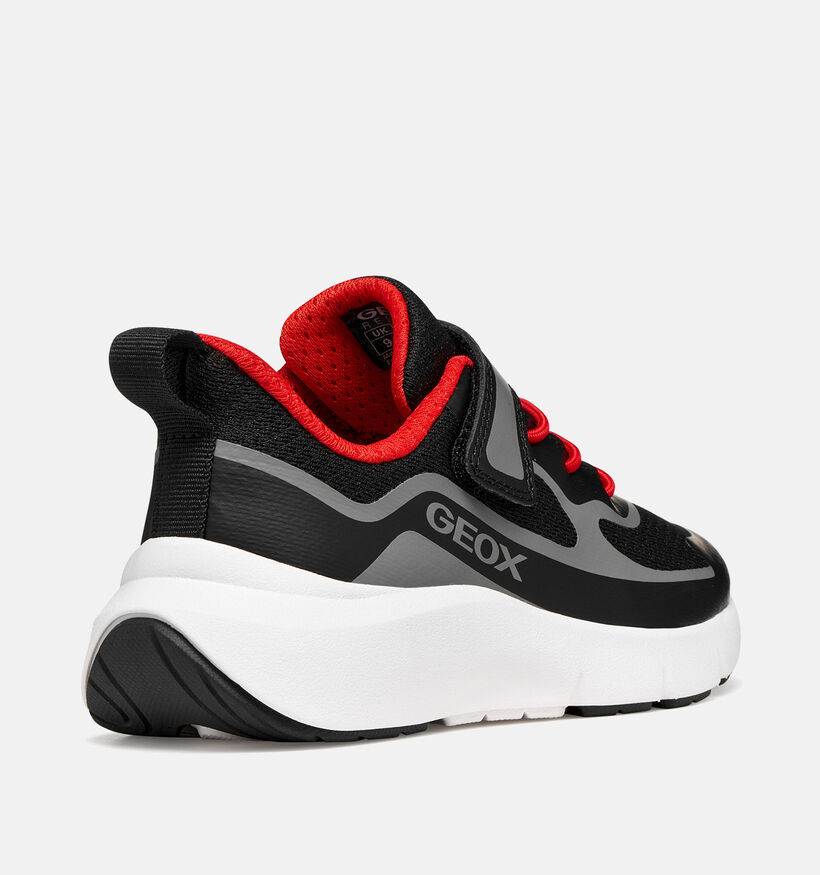 Geox Pro-Ran Baskets en Noir pour gar&ccedil;ons (368431) - pour semelles orthop&eacute;diques