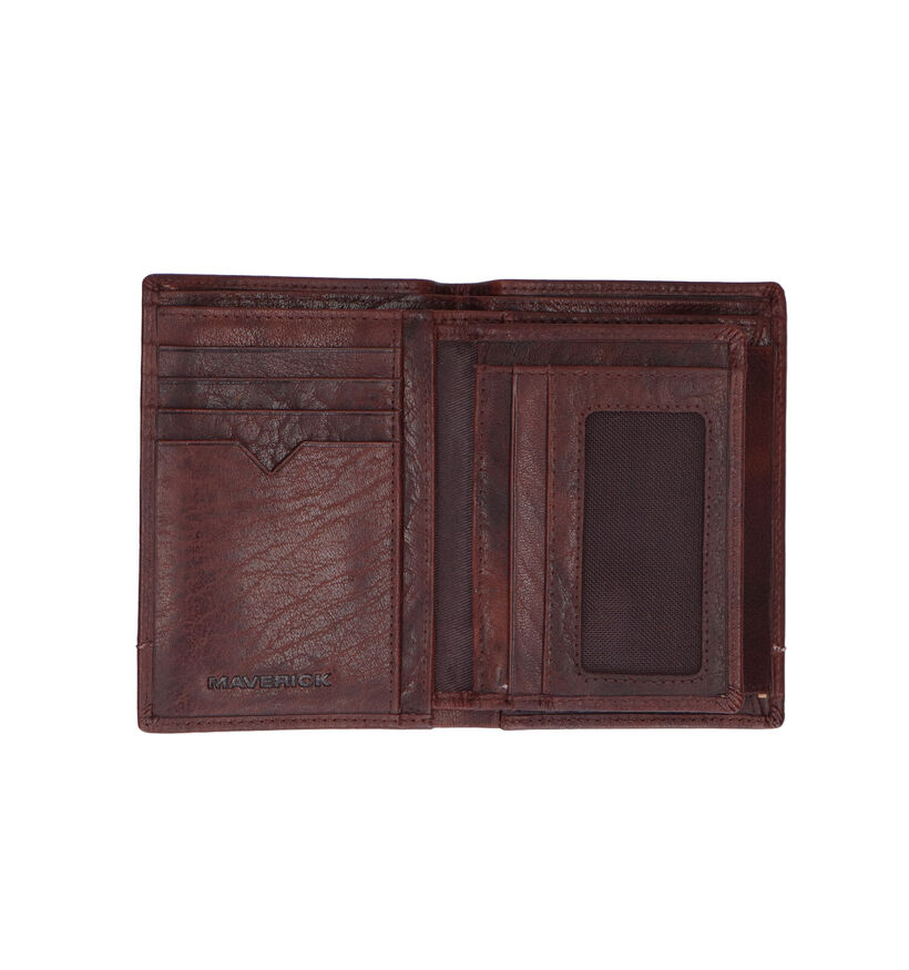 Maverick Portefeuille en Marron pour hommes (358824)