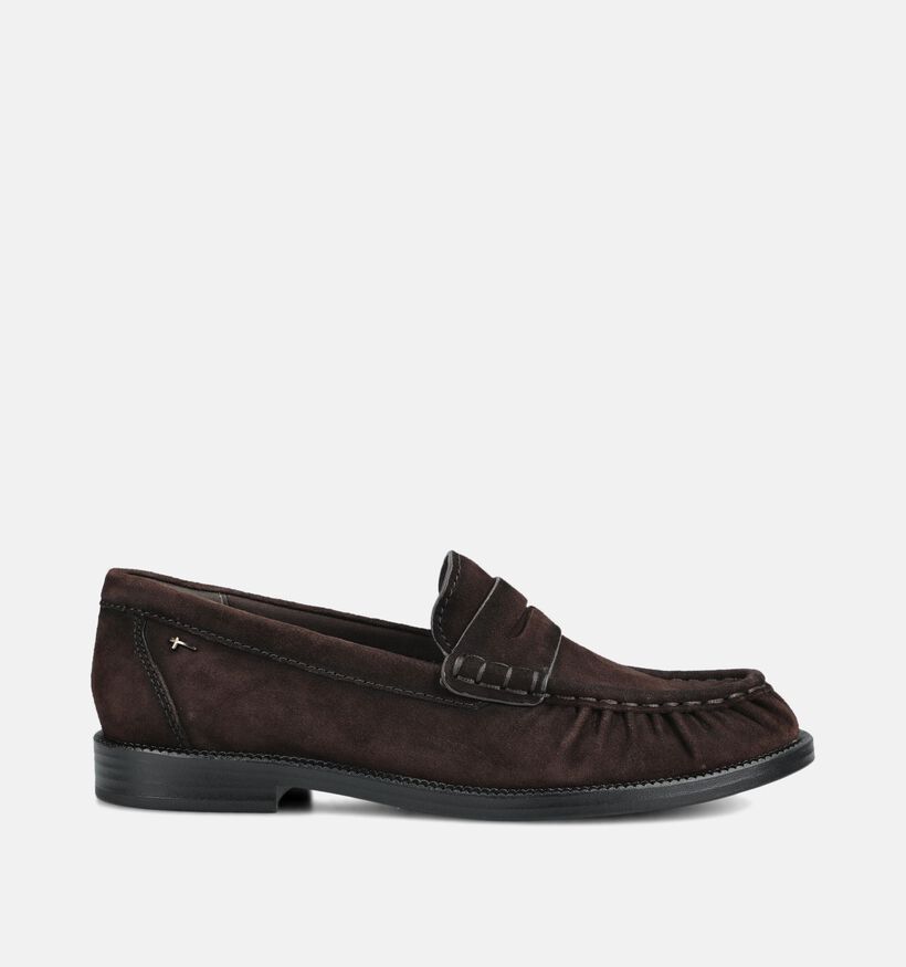 Tamaris Donkerbruine Mocassins voor dames (376704)