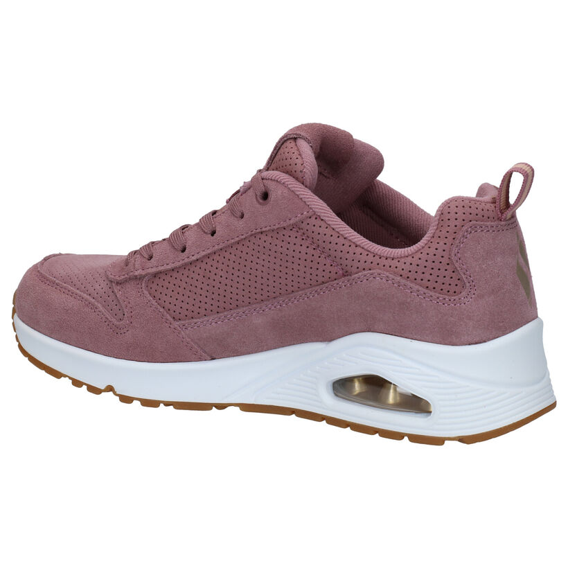 Skechers Eno Two For The Show Roze Sneakers in faux fur (279394)