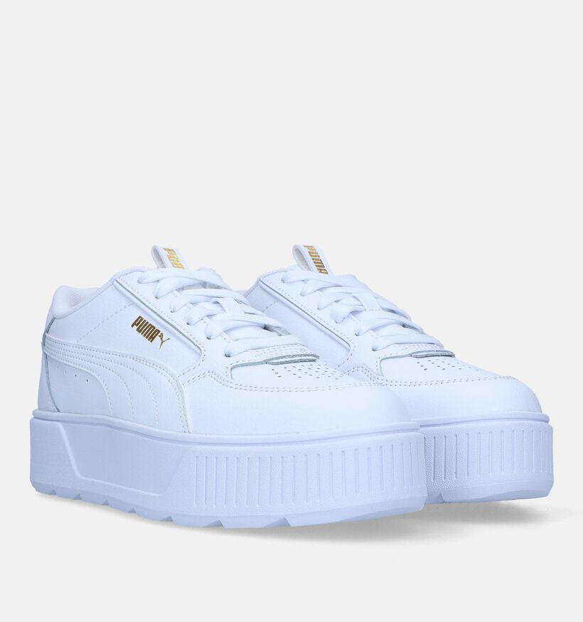 Puma Karmen Rebelle Baskets en Blanc pour femmes (326416) - pour semelles orthopédiques