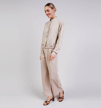 Pieces Manteaux Beige