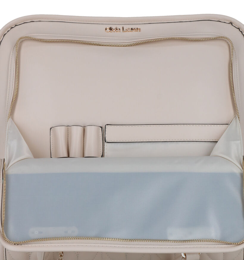 Olivia Lauren Sandra Sac à roulettes en Beige pour femmes (333987)
