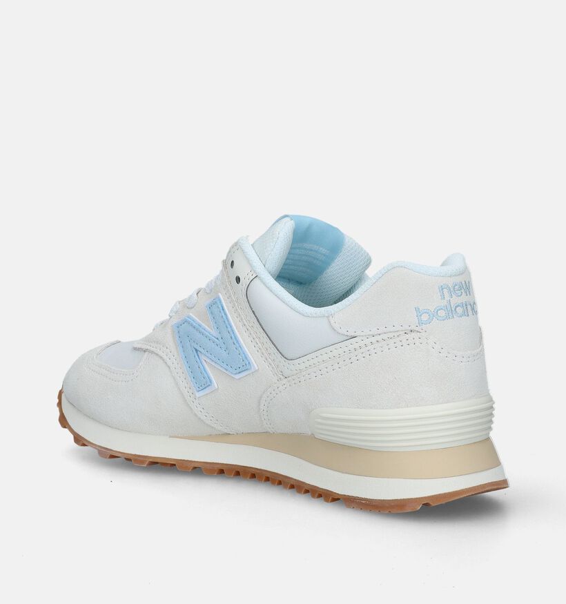 New Balance WL 574 Groene Sneakers voor dames (349411) - geschikt voor steunzolen