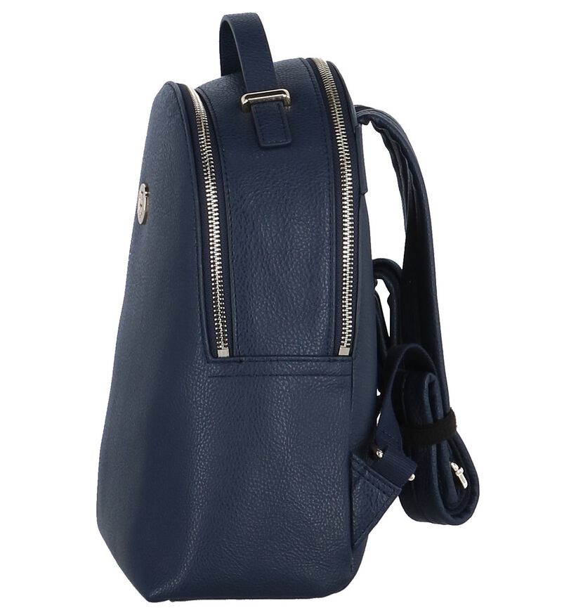 Donkerblauwe Damesrugzak Tommy Hilfiger TH Core Mini Backpack in kunstleer (252325)