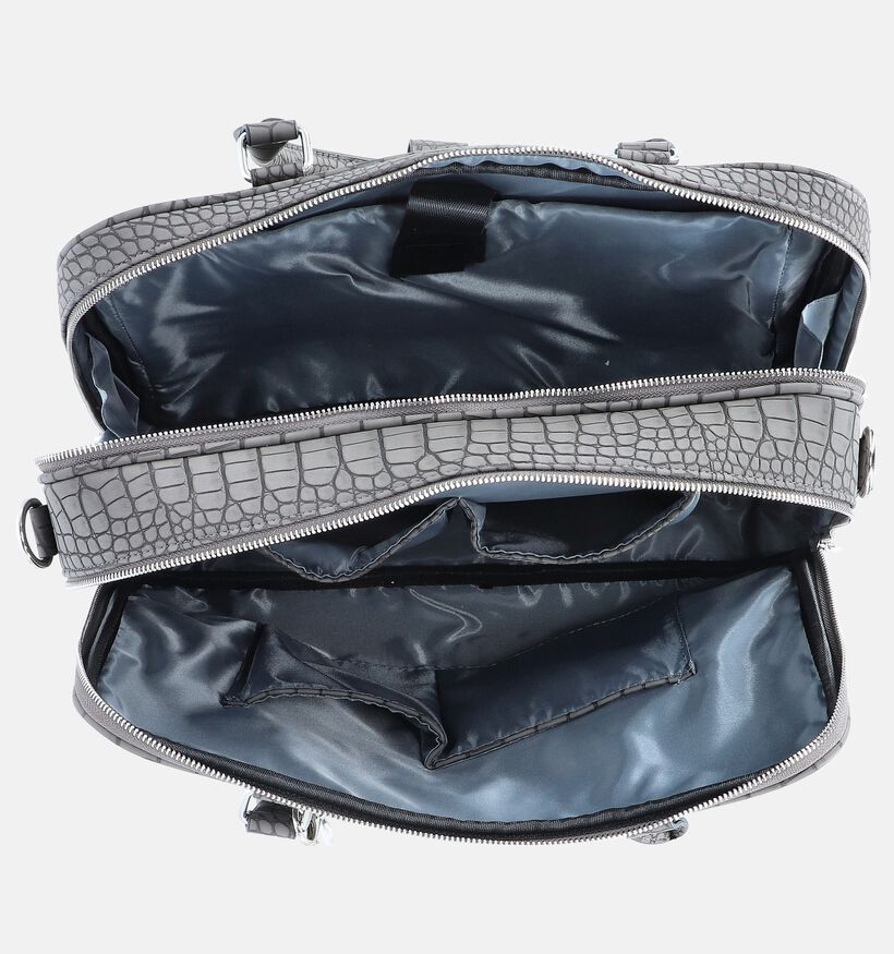 Olivia Lauren Maxine Sac ordinateur Croco en Gris Olivia Lauren Maxine Sac ordinateur Croco en Gris pour femmes (373504)