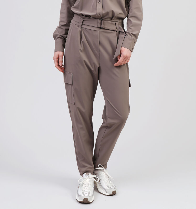 Expresso Taupe Cargo broek voor dames (356855)