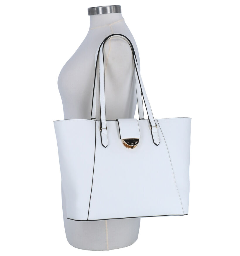 Valentino Handbags Falcor Cabas en Blanc en simili cuir (275771)