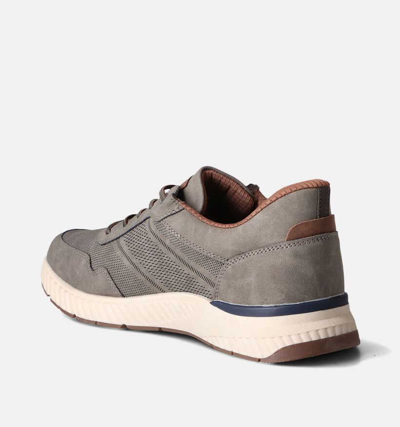 Relife Veterschoenen Kaki voor heren (362232) - geschikt voor steunzolen