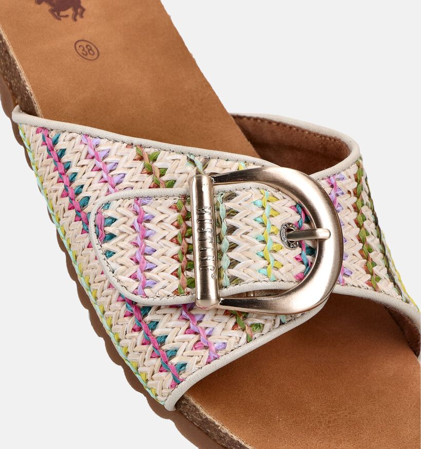 Mustang Nu-pieds plates en Brun pour femmes (372118)