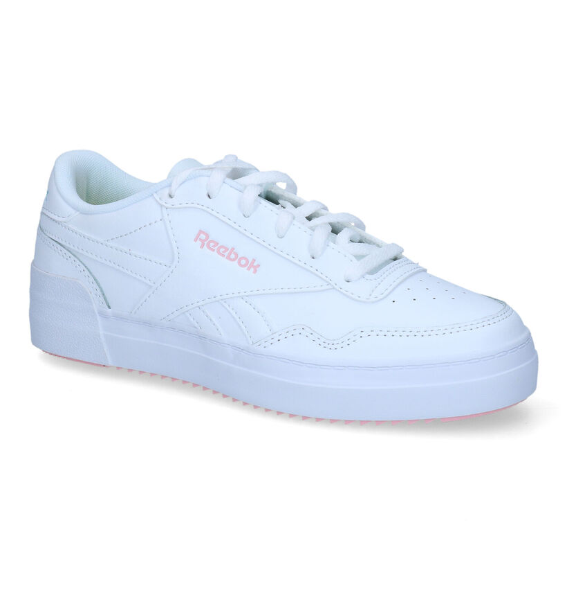 Reebok Royal Techque Bold Baskets en Blanc en cuir (302671)