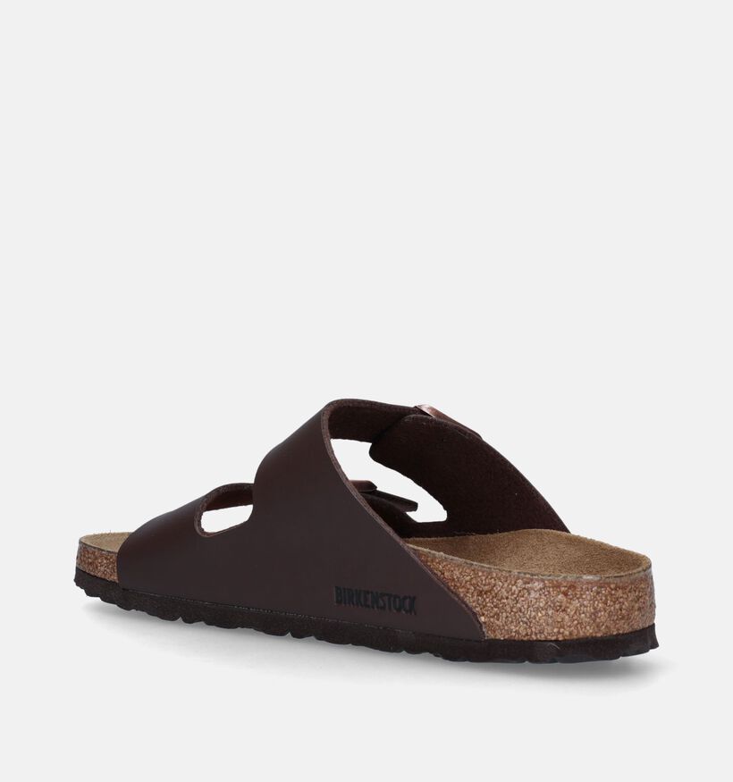 Birkenstock Arizona Bruine Slippers voor jongens, meisjes (341538)