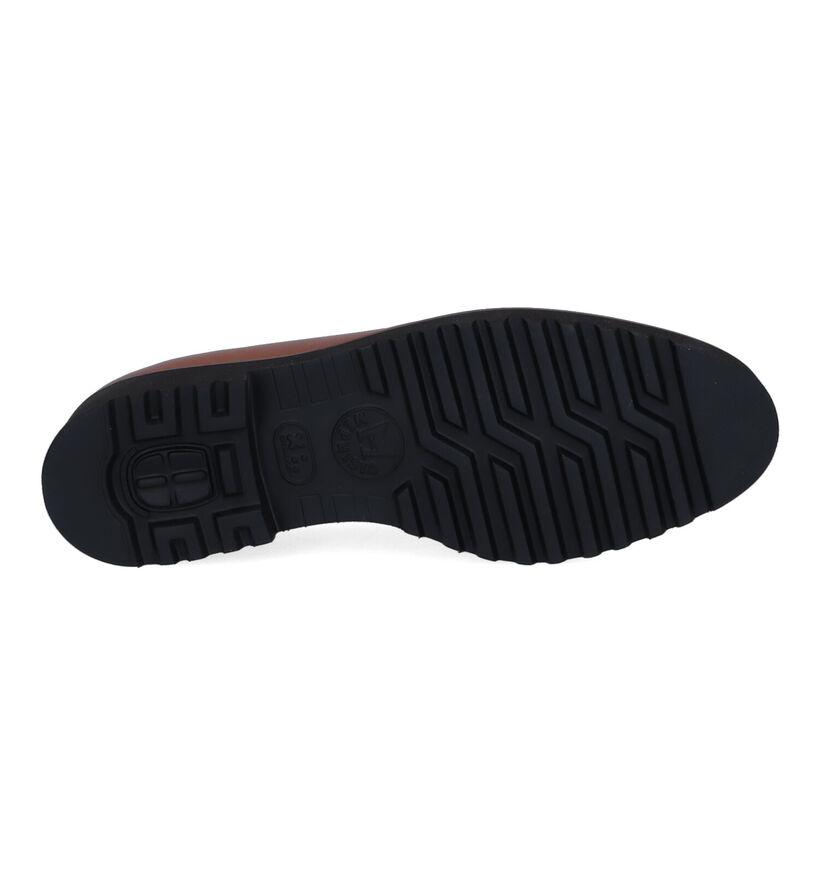 Mephisto Sonie Cognac Veterschoenen voor dames (330835) - geschikt voor steunzolen
