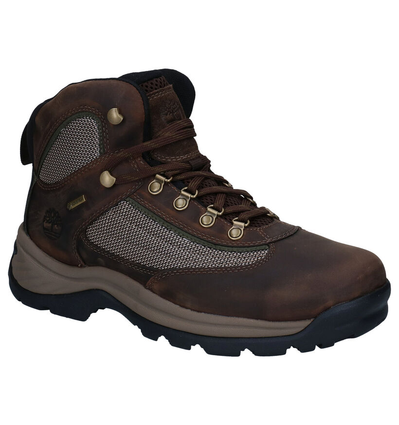 Timberland Plymouth Bruine Wandelschoenen in stof (294321)