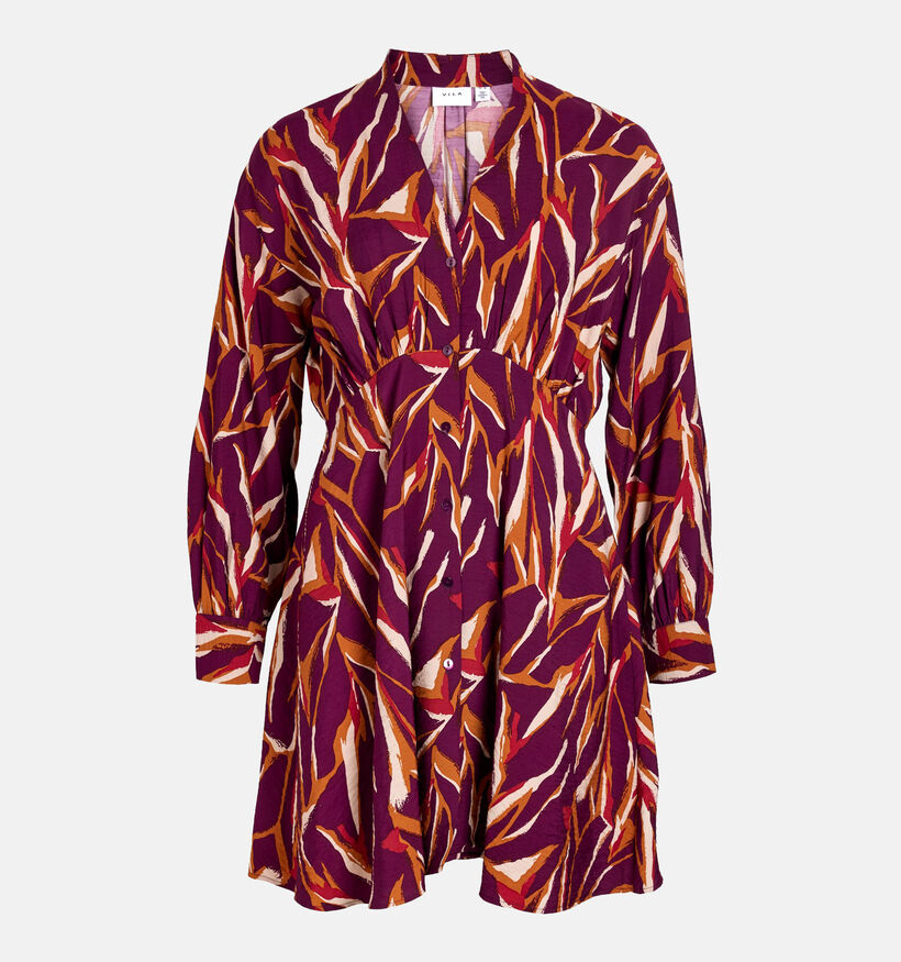 Vila Lina Rode Kaftan jurk voor dames (332520)