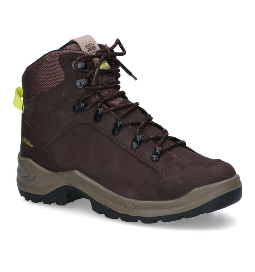 Safety Jogger Adventure Chaussures de randonnée en Brun foncé en nubuck (326982)