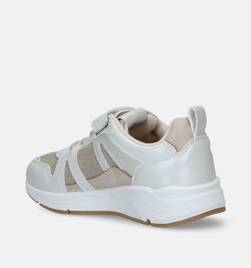 Milo & Mila Beige Sneakers voor meisjes (338506)