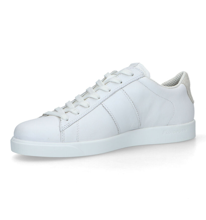 ECCO Street Lite Chaussures à lacets en Blanc pour femmes (321153) - pour semelles orthopédiques