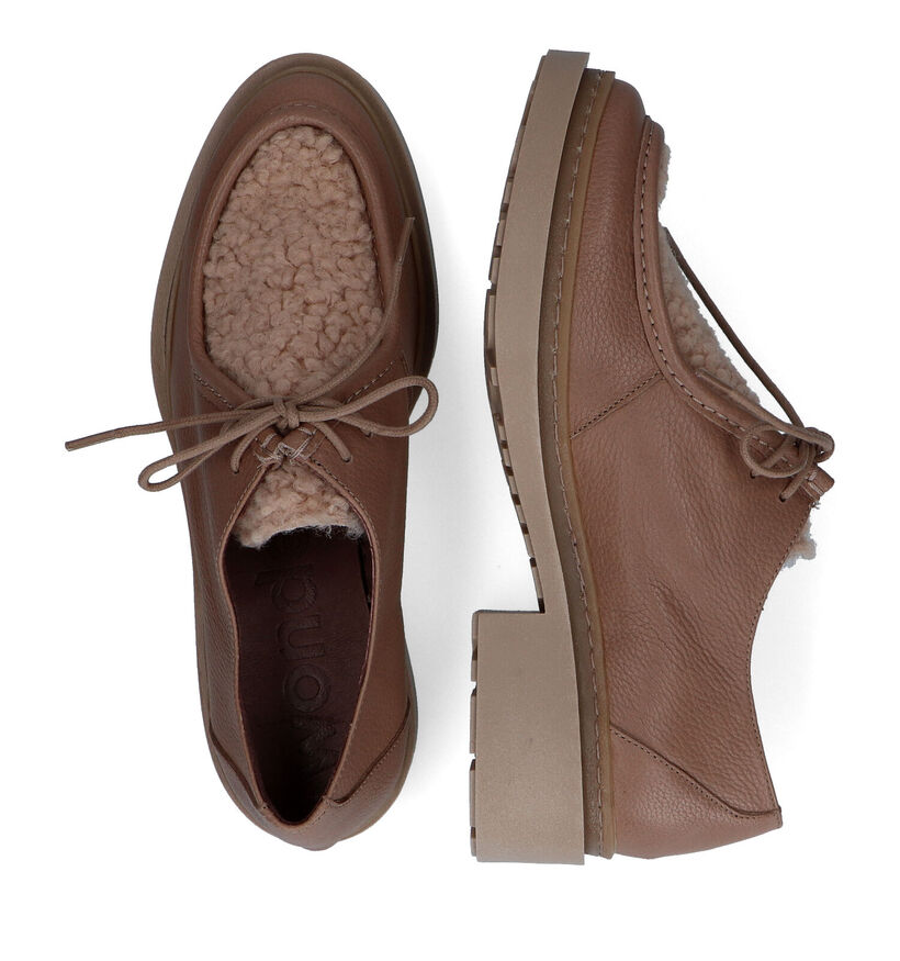 Wonders Chaussures à lacets en Taupe pour femmes (317242)