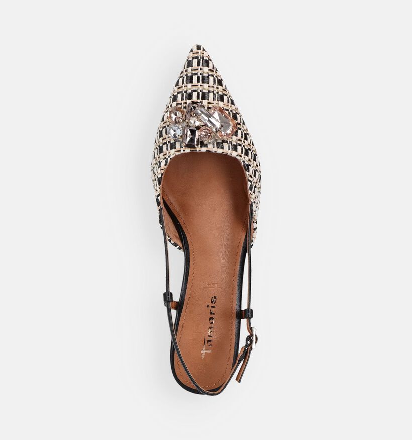 Tamaris Escarpins slingback en Noir pour femmes (367687)