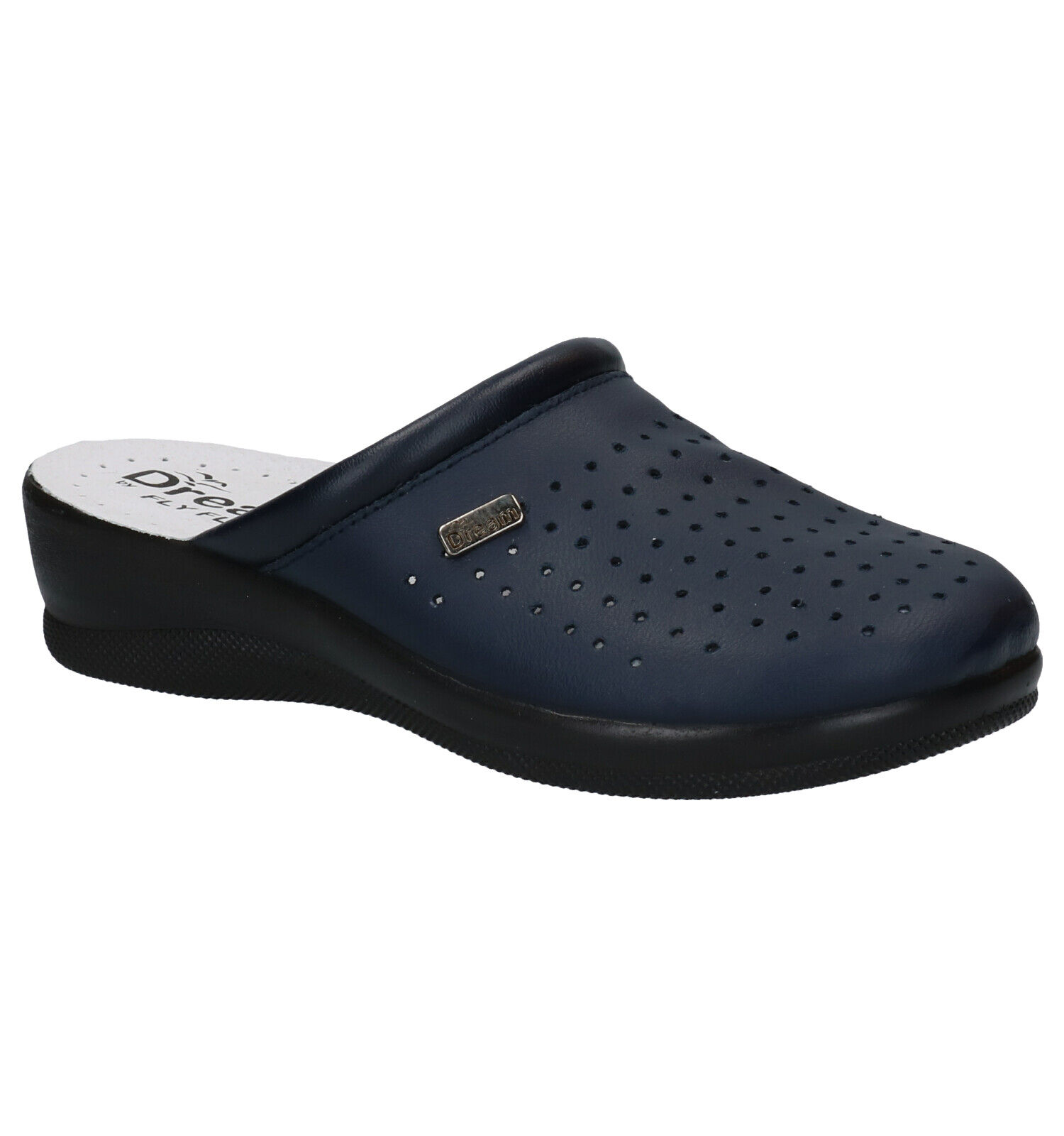 Dream by Fly Flot Blauwe Pantoffels Dames Pantoffels Online op