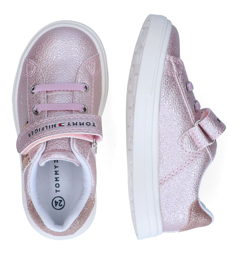 Tommy Hilfiger Slip-ons en Rose pour filles (303899)