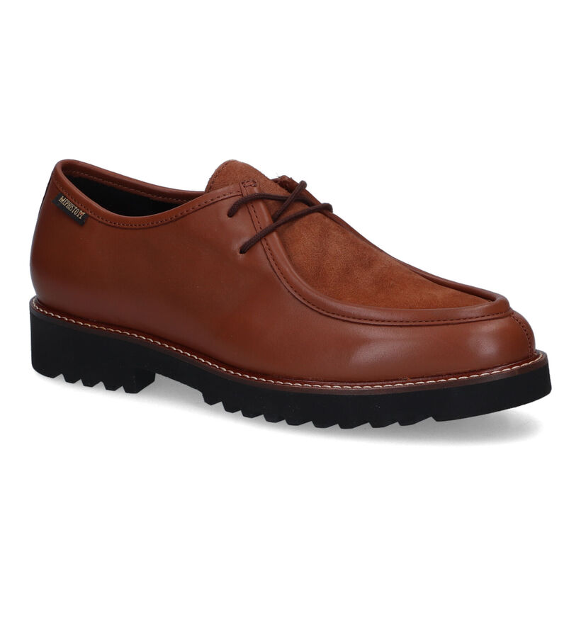 Mephisto Sonie Chaussures Habillées en Cognac pour femmes (317111) - pour semelles orthopédiques