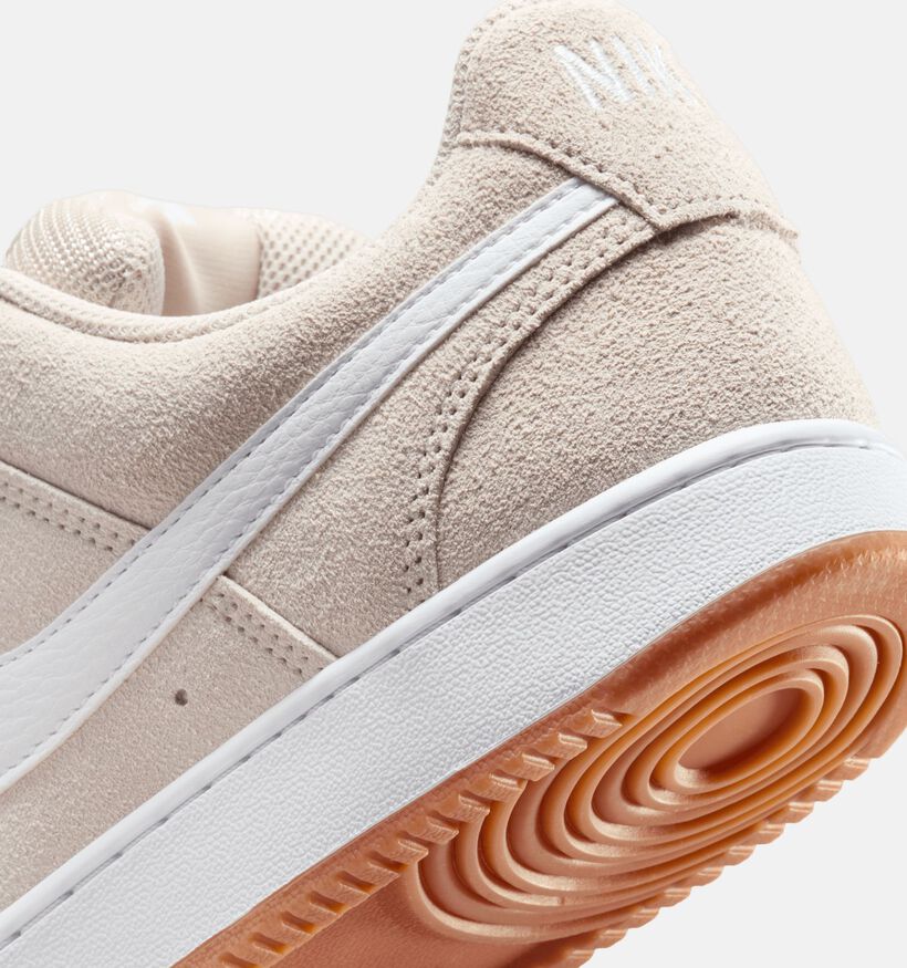 Nike Court Vision Low Next Nature Beige Sneakers voor heren (369285) - geschikt voor steunzolen
