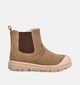 Milo & Mila Bottines Chelsea en Marron pour gar&ccedil;ons (379234)