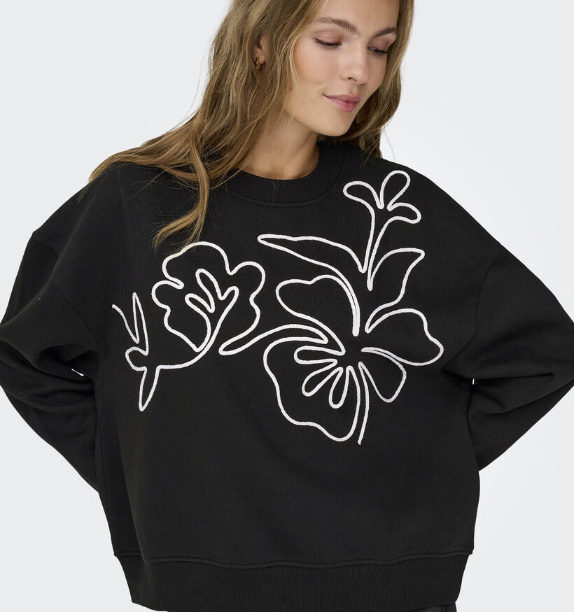 JDY Canoa Zwarte Sweater voor dames (362416)