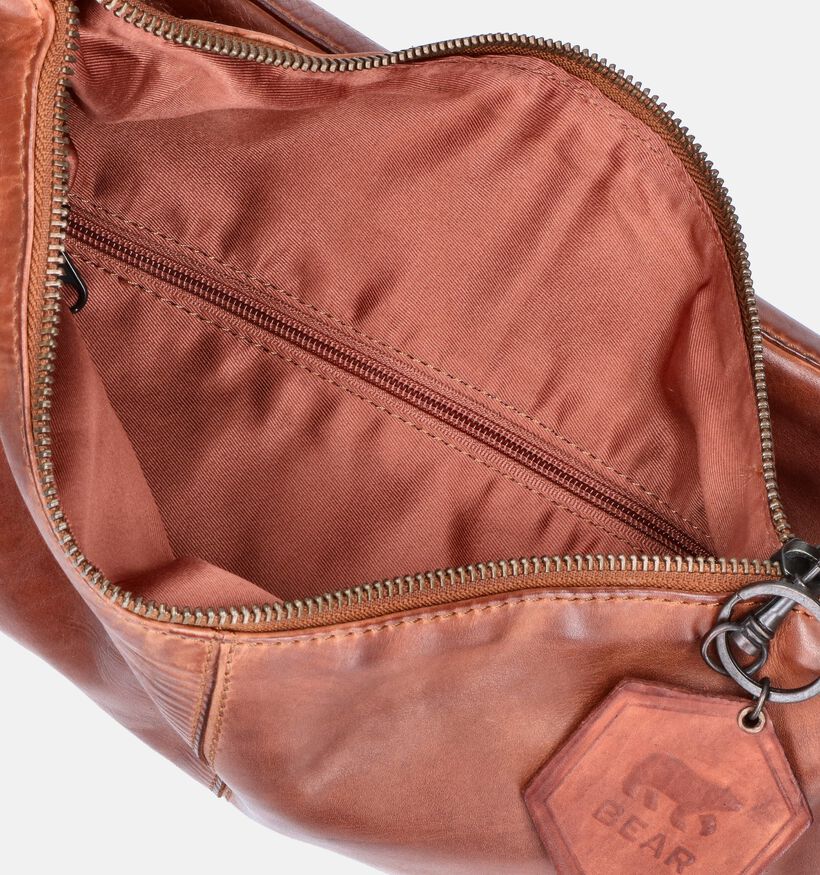 Bear Design Sacs porté croisé en Cognac pour femmes (365887)