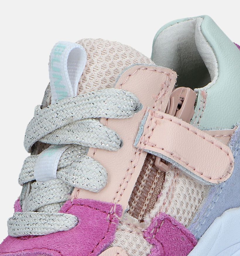 Bunnies Roze Sneakers voor meisjes (347741) - geschikt voor steunzolen