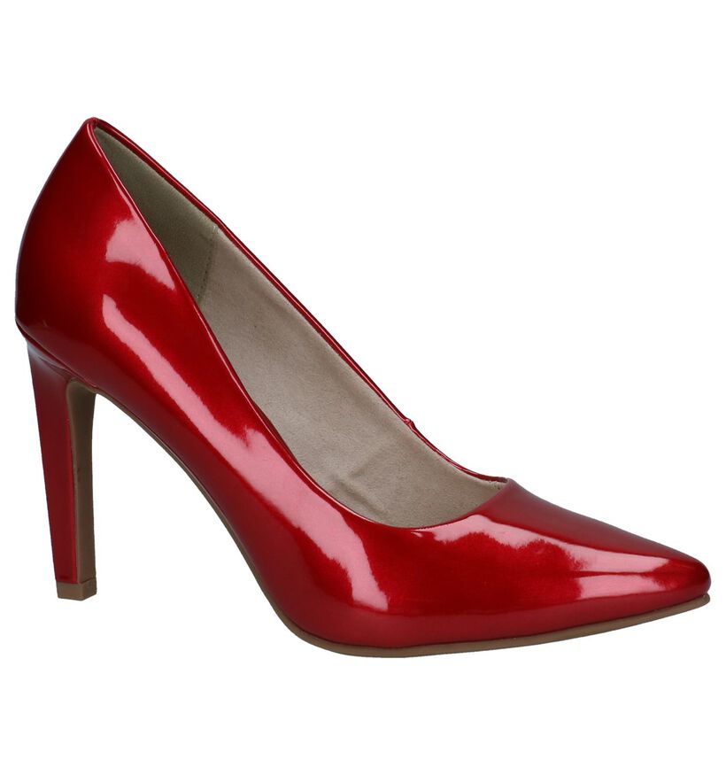 Rode Laké Pumps met High Heels Youh! in kunstleer (238087)