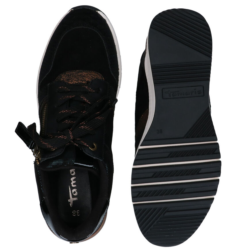 Tamaris Baskets casual en Taupe en nubuck (293961)