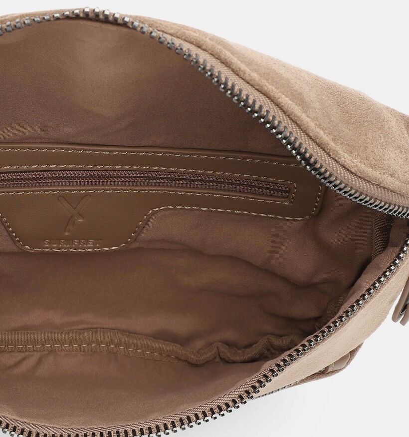 Suri Frey Celly Sac port&eacute; crois&eacute; en Taupe pour femmes (379132)