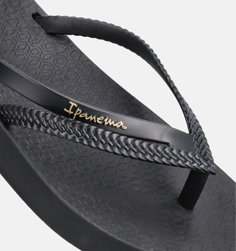 Ipanema Anatomic Bossa Soft Zwarte Teenslippers voor dames (372993)