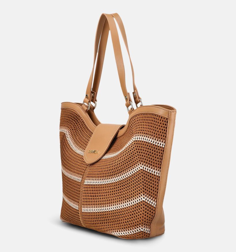 Carmela Bruine Shoppertas voor dames (373579)