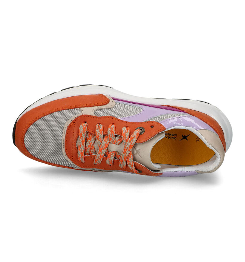 Xsensible Ponte Vecchio Oranje Sneakers voor dames (324969) - geschikt voor steunzolen