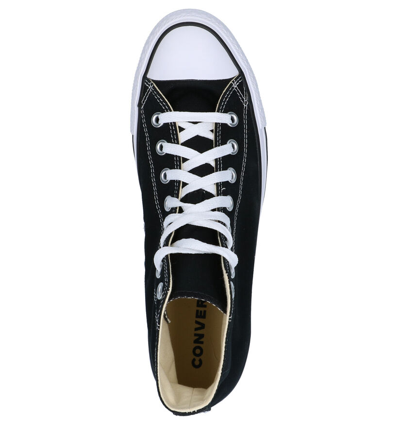 Converse Chuck Taylor All Star Hi Zwarte Sneakers voor dames, heren (361446)