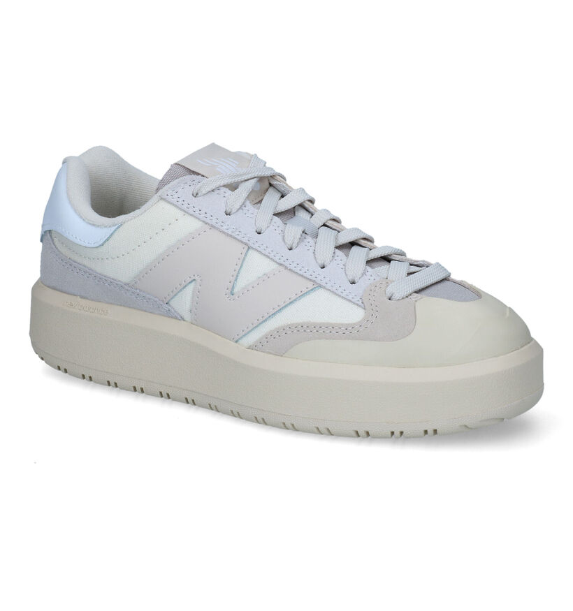 New Balance GS327 Beige Sneakers voor dames (311790) - geschikt voor steunzolen