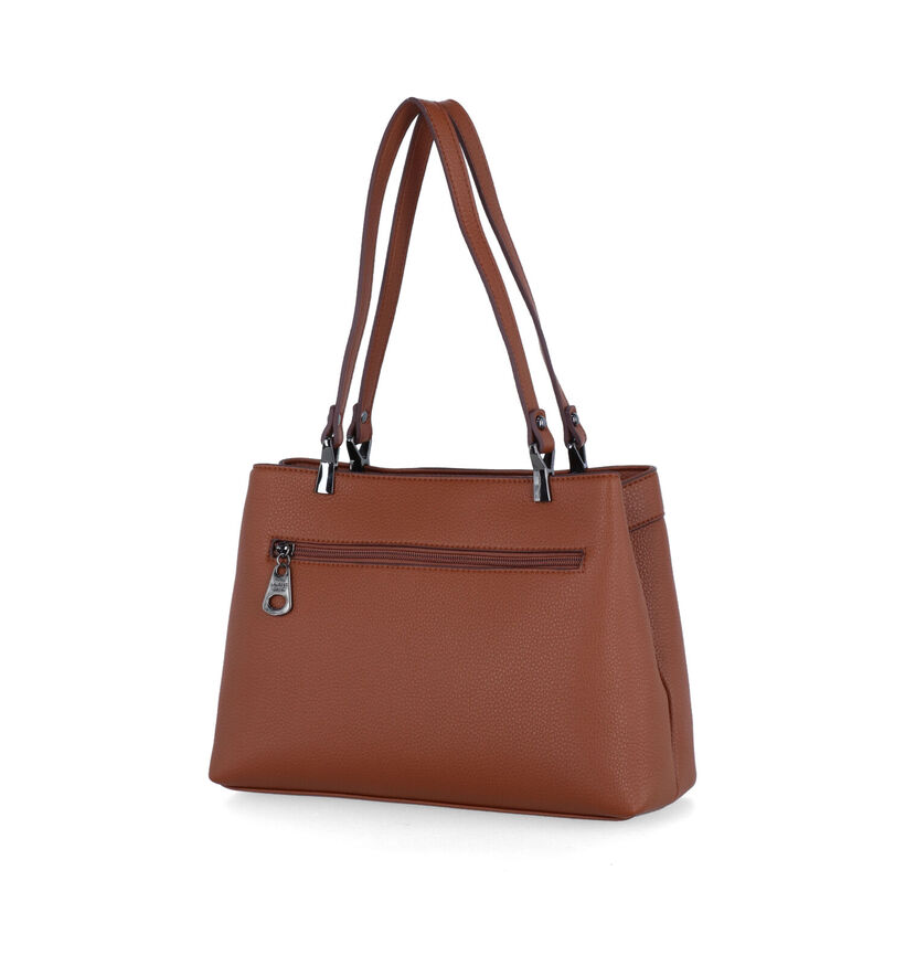 Laurent David Cognac Schoudertas voor dames (324306)