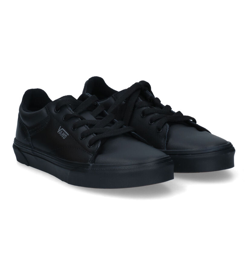 Vans Sedan Baskets en Noir pour garçons (312295)