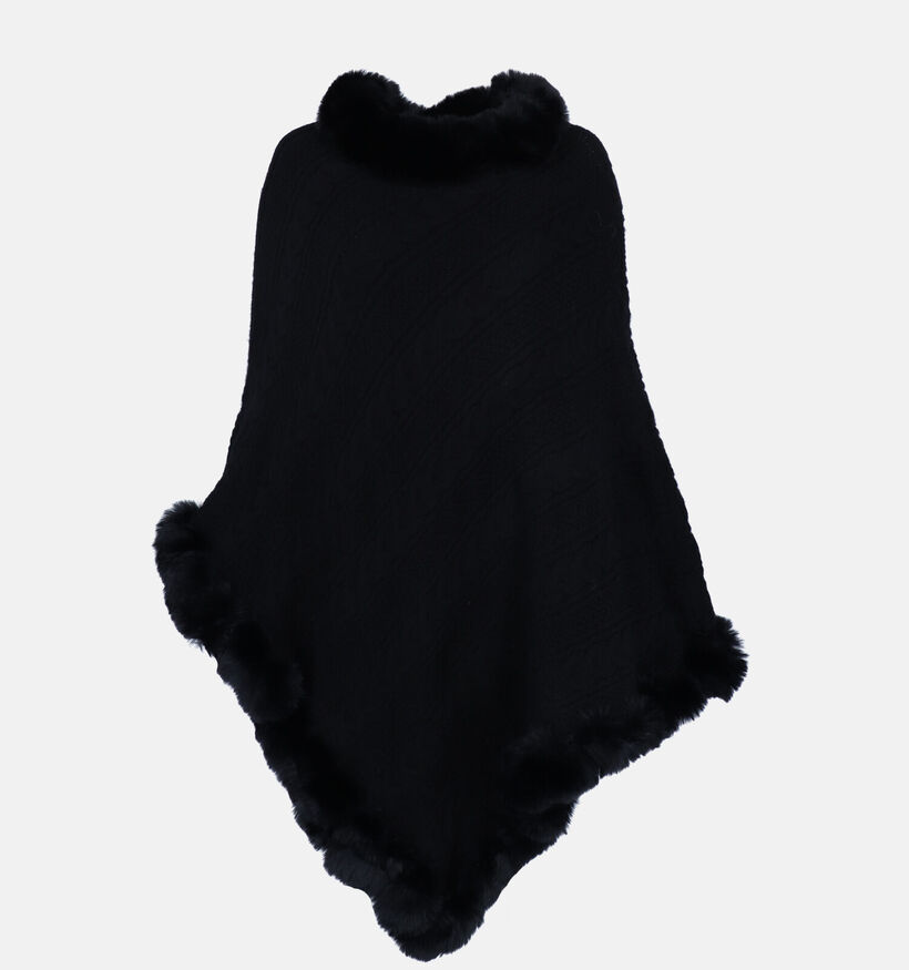 Via Limone Zwarte Poncho (325807)