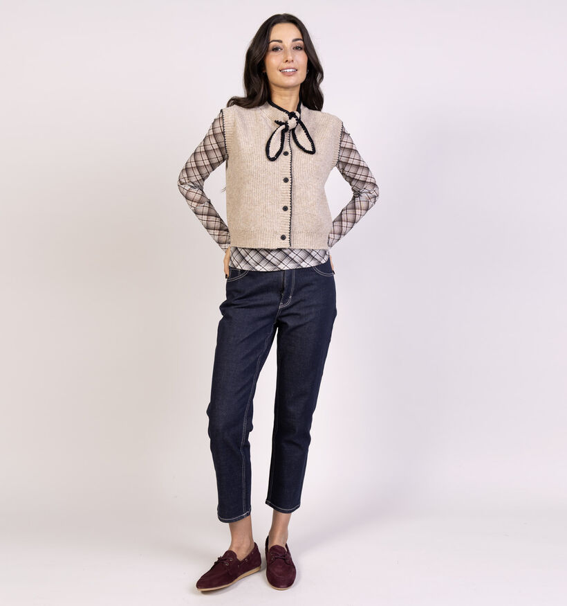 Vero Moda Napoli Gilet en Beige pour femmes (365931)