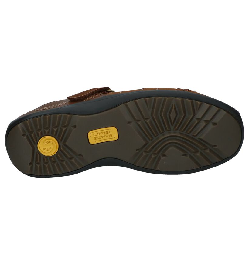 Camel Active Sandales en Cognac en nubuck (271435)