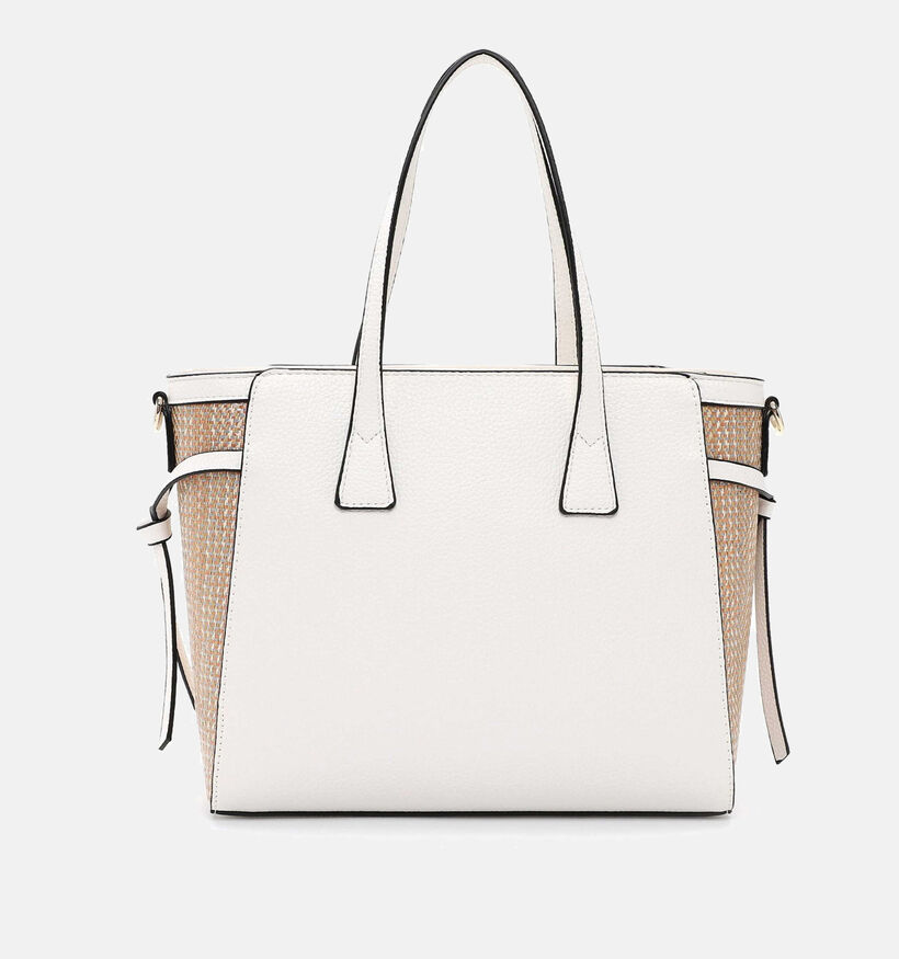 Tamaris Finja Cabas zippé en Blanc pour femmes (355637)